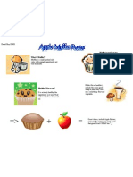 Poster Apple Muffin
