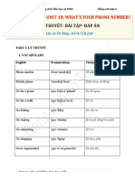 Lop 4 - Unit 18 - Ly Thuyet - Bai Tap - Dap An