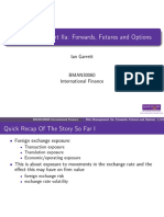 3. Risk Management IIa Forwards, Futures and Options(1)