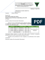 Surat Pengantar Proposal Ketua DPD Gerindra Jabar