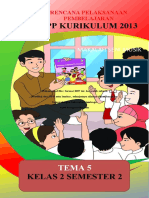 RPP Kelas 2 Tema 5 1 Lembar