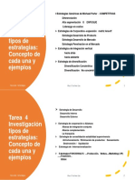 Tarea 4 Investigación - Tipos de Estrategias