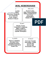 Jadwal Kebersihan