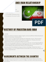 Pakistan and Iran Relationship