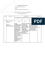 KRITERIA PENILAIAN K.11 DARI KEL.6