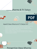Materi Dasa Dharma & Tri Satya