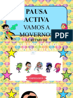 Pausa Activa - Jovenes Titanes Makarena