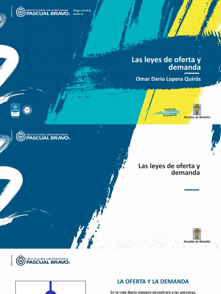 Leyes de Oferta y Demanda Explicadas | PDF | Oferta (economía ...
