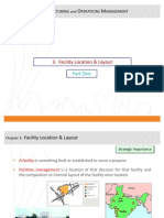 Chapter 3 Facility Layout &amp; Design Part One