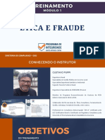 Treinamento Módulo 1 - Ética e Fraude