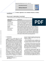 A Numerical Study On Geofoam Application in The Settlement Reduction of Railway Embankments