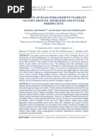 A Review of Road Embankment Stability On Soft Ground Problems and Future