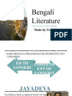 Bengali Literature: Made by Group 4