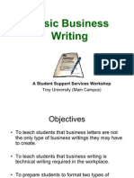 Basic Business Writing