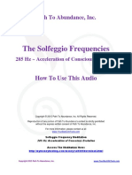 The Solfeggio Frequencies: Path To Abundance, Inc