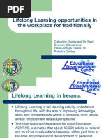 Download PDF version - slides - Lifelong Learning opportunities in the workplace for traditionally disadvantage groups in Ireland by VetNet - European Research Network in Vocational Education  Training SN5744915 doc pdf