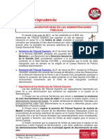 Informa Jurisprudencia Edad Oposiciones 06/06/11