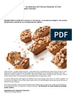 Recette Financiers