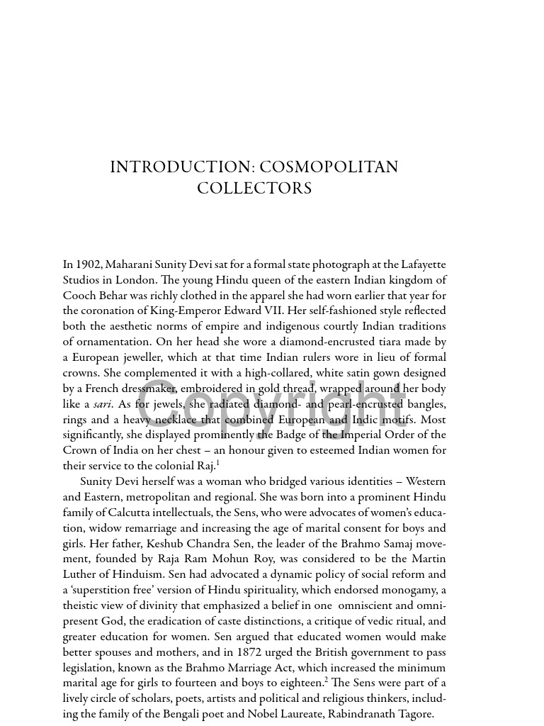 Introduction From Royal Patronage, Power and Aesthetics, PDF, Colonialism