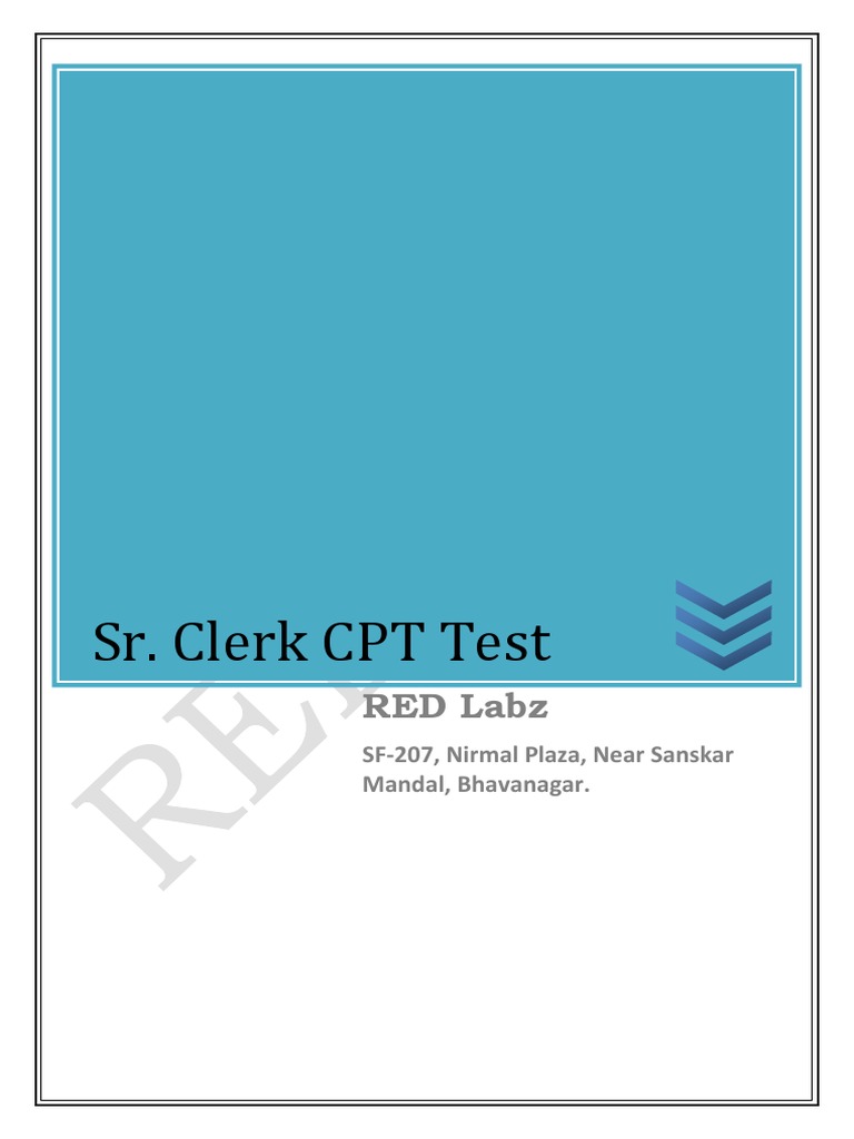 Red Labz Computer Test Paper PDF PDF