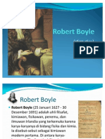 Robert Boyle, Bapak Kimia Modern
