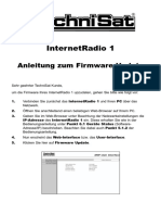 InternetRadio1 Update Anleitung