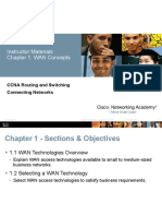 Instructor Materials Chapter 1: WAN Concepts: CCNA Routing and Switching Connecting Networks