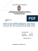 CICLO INTELIGENCIA MILITAR