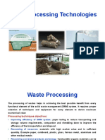 Waste Processing and Treatment