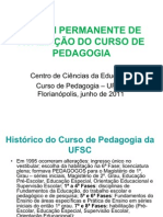 Fórum Permanente de Avaliação Do Curso de Pedagogia UFSC