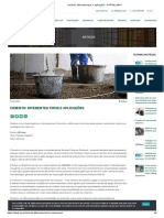 Cimento - Diferentes Tipos e Aplicações - PORTAL ABCP