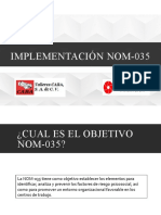 Implementación Nom-035