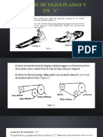 Montaje de Fajas Planas y en V