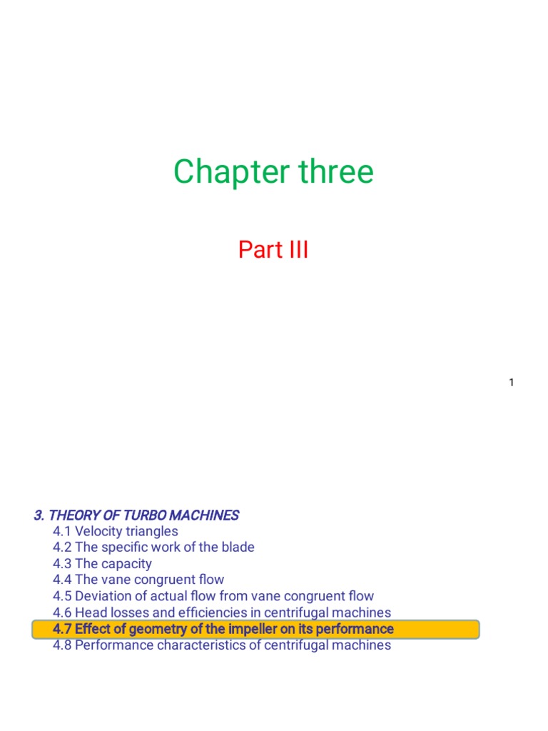 Chapter 3 Part 3 | PDF | Pump | Machines