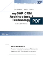 CRM Architecture Technology