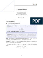 Semana 9 - Álgebra Lineal