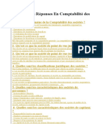 30 Questions Réponses en Comptabilité Des Sociétés