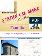 Familia Lui Stefan Cel Mare