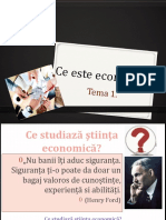 Ce Este Economia