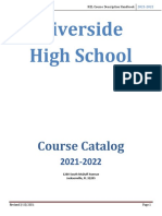 Course Catalog Riverside 2021 W Course Progressions