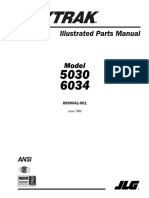 SkyTrak 5030 Telehandler Parts Manual