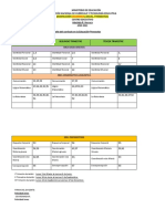 Dosificación Numérica Anual Trimestral - Formato