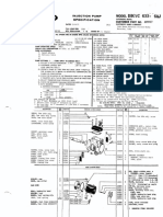 Customer Part N: Injection Pump Specification