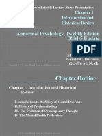 Abnormal Psychology, Twelfth Edition DSM-5 Update: Introduction and Historical Review