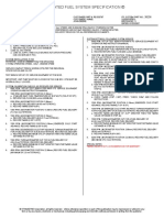 Integrated Fuel System Specification ©