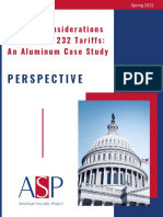 Perspective - Climate Considerations For Section 232 Tariffs An Aluminum Case Study