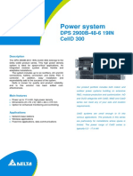 Power System: Dps 2900B-48-6 19in Celld 300