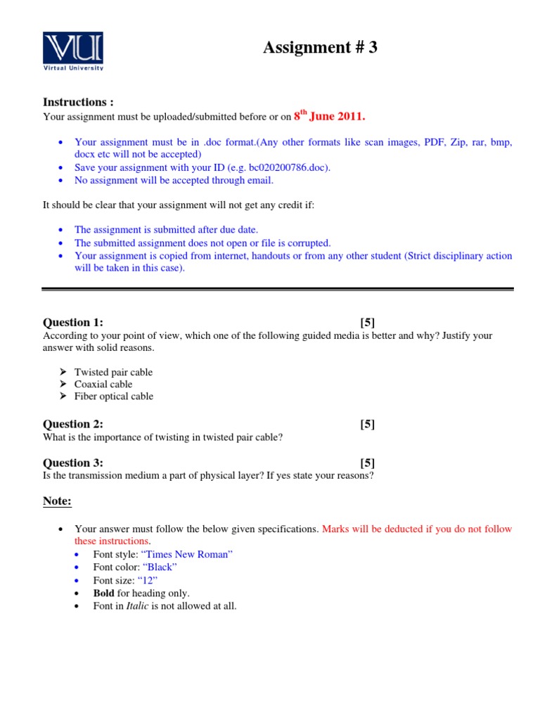 Assignment Submission Guidelines for CS601 | PDF | Career & Growth