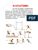 Tema 3 Mini Atletismo 4,5,6