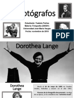 Fotógrafos